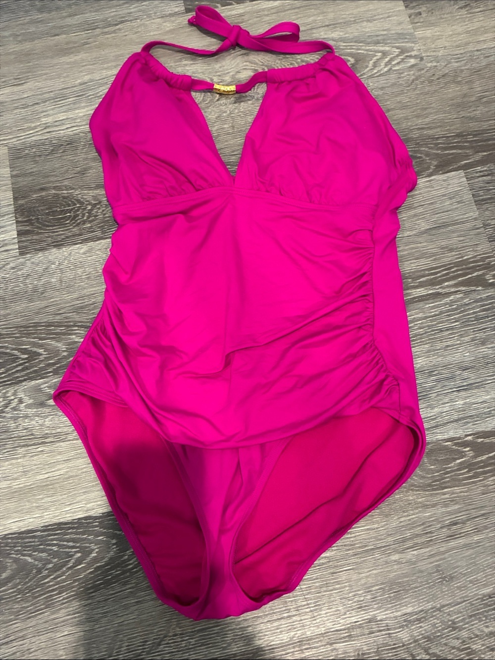 Lauren Ralph Lauren Fuchsia One-Piece Swimsuit     B31